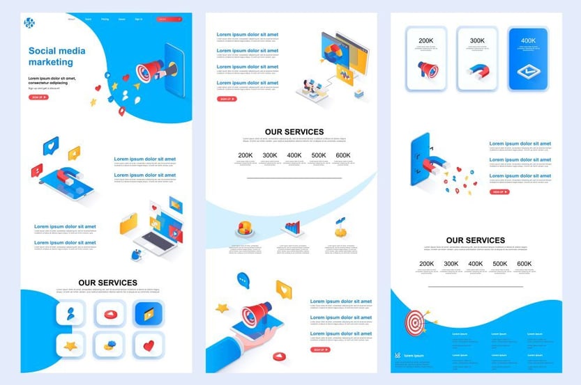 Landing Page Design Services for High Conversions